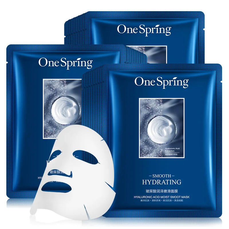 15Pcs Hyaluronic Anti-Aging Fresh Fruit Face Mask