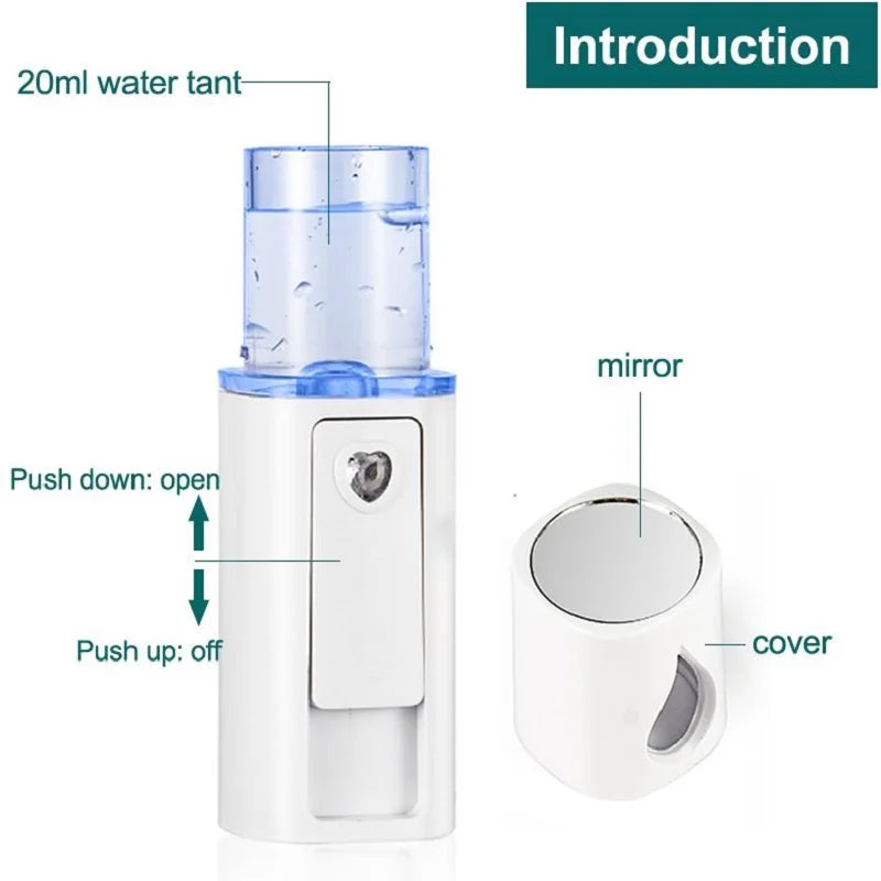 Beauty Skincare Nano Facial Steamer