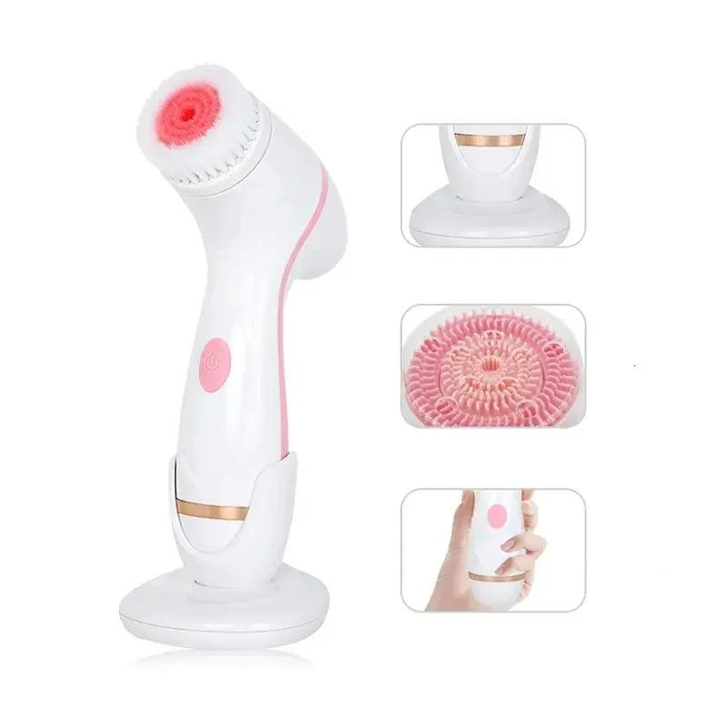 3 in 1 Electric Ultrasonic Cleansing brush