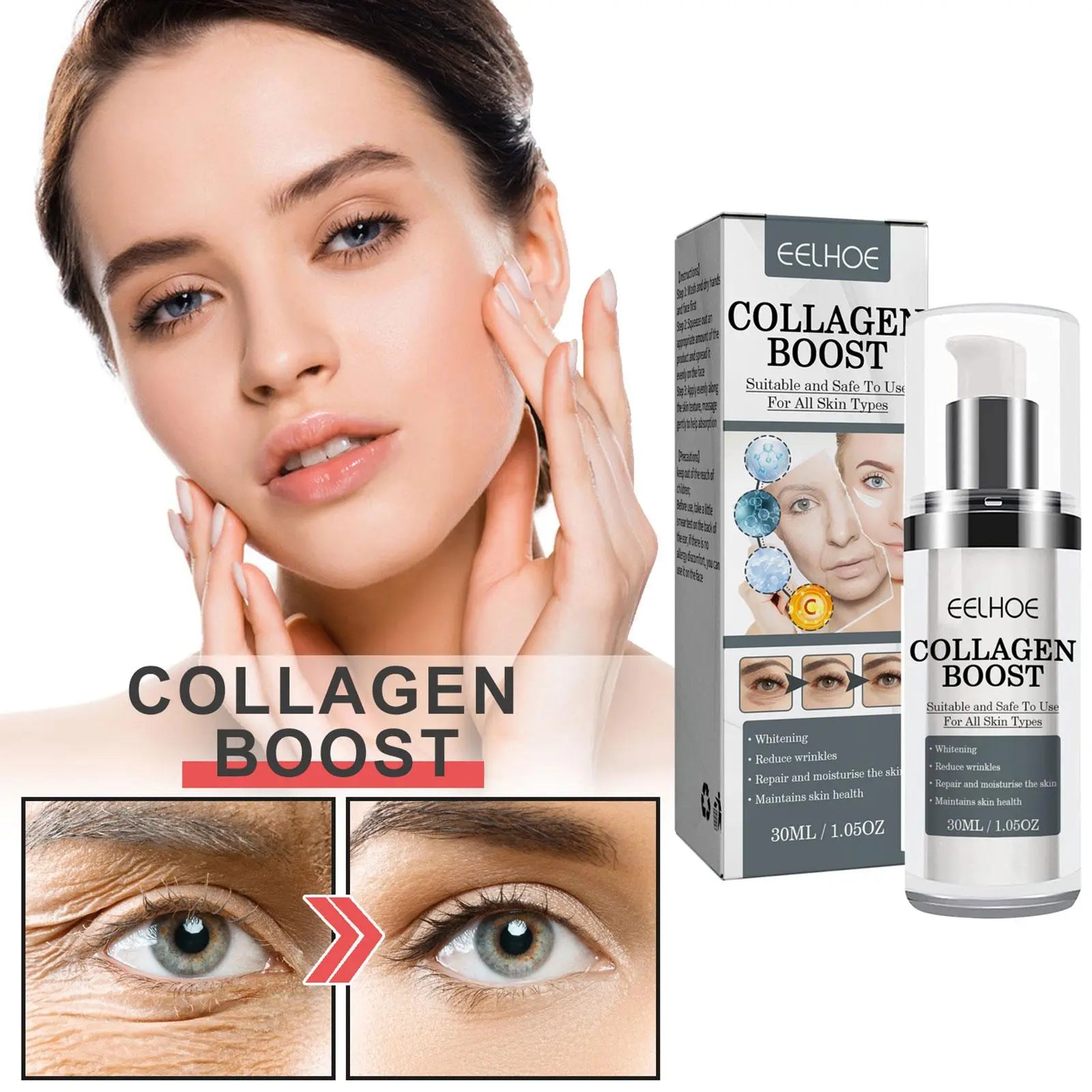30ml Collagen Boost Anti-Aging Serum