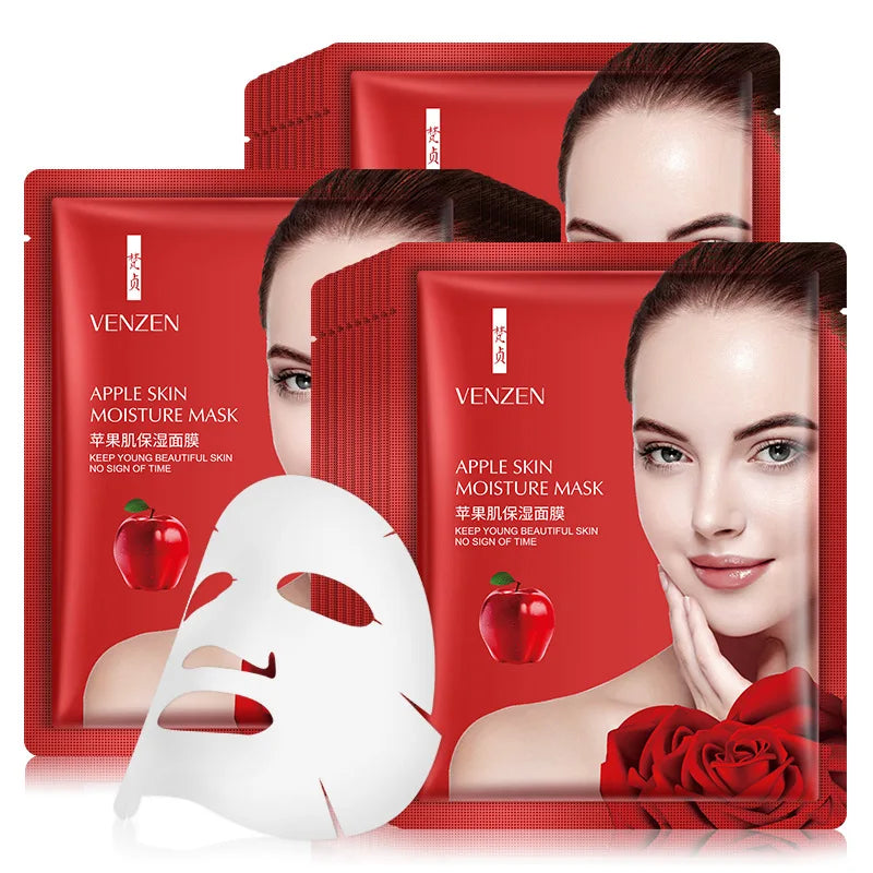 15Pcs Hyaluronic Anti-Aging Fresh Fruit Face Mask
