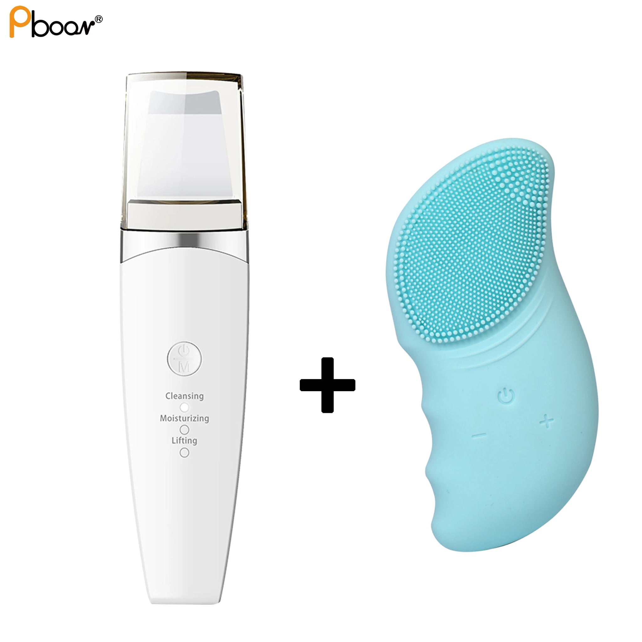 Ultrasonic Skin Scrubber Facial Spatula