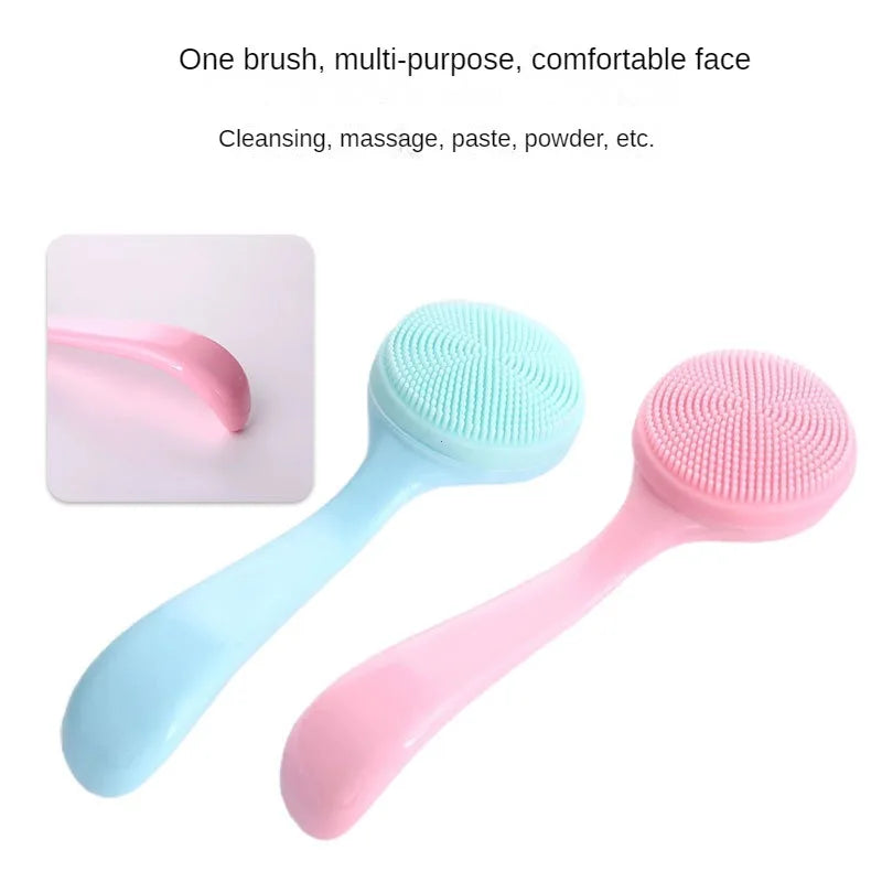 Soft Silicone Facial Cleaning Makeup Remover Brush