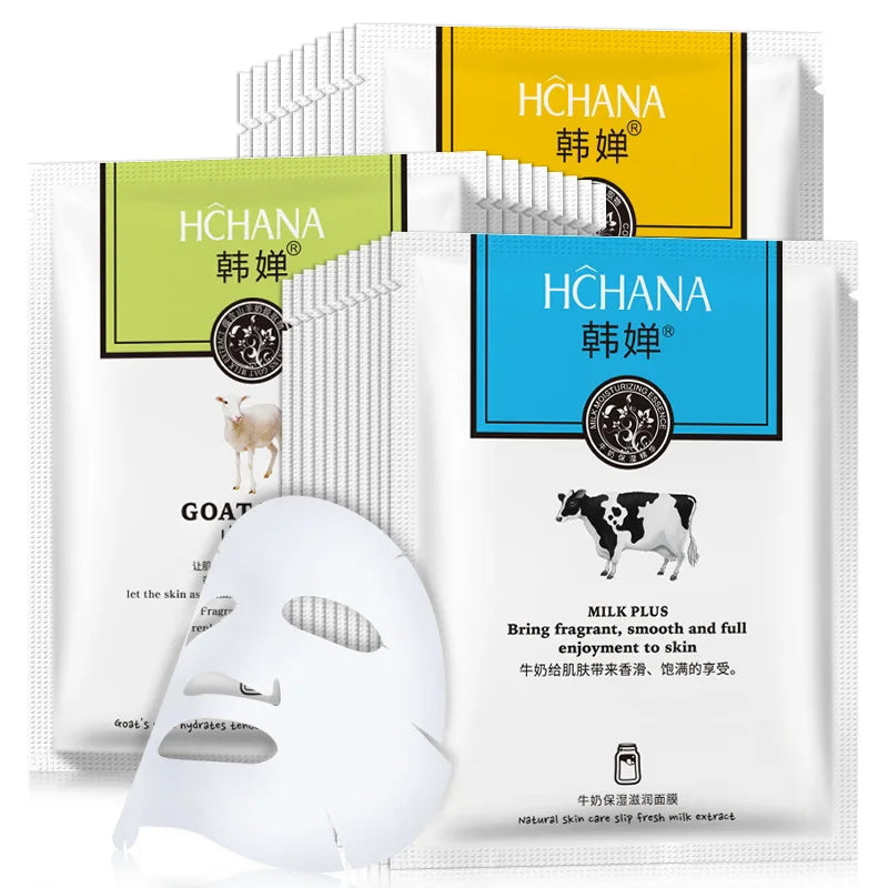 15Pcs Hyaluronic Anti-Aging Fresh Fruit Face Mask