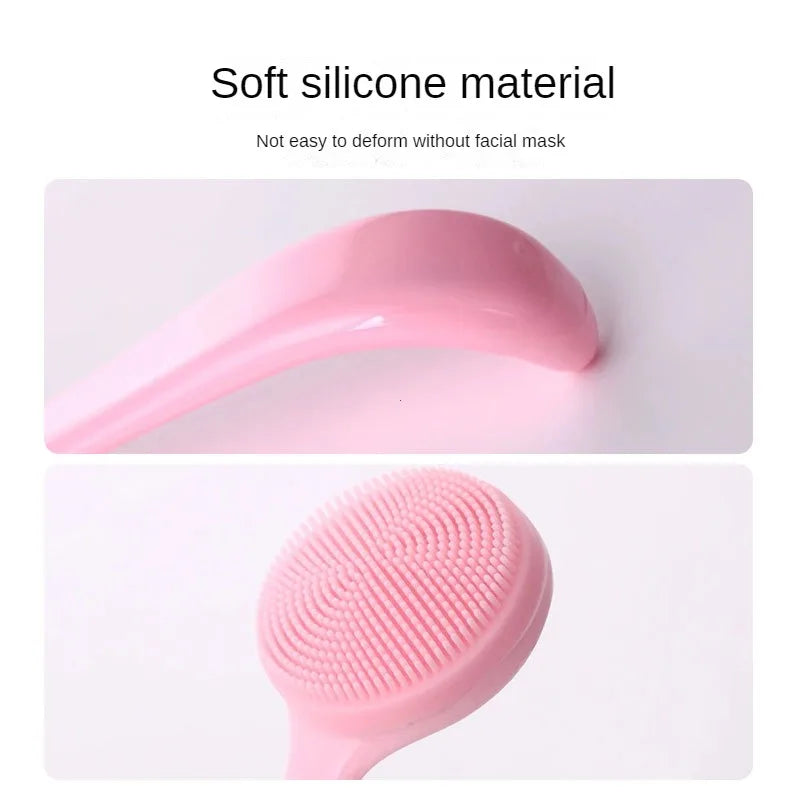 Soft Silicone Facial Cleaning Makeup Remover Brush