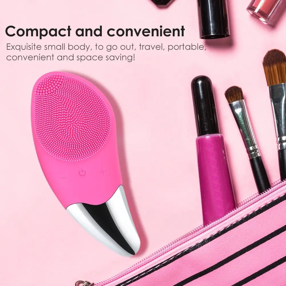 Ultrasonic Electric Facial Cleansing Brush