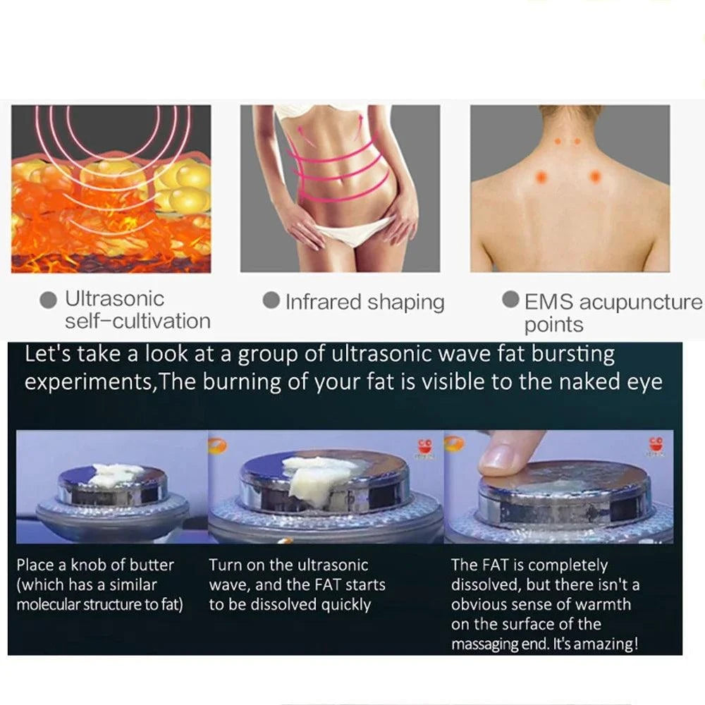Ultrasound Cavitation Body Slimmer Massager