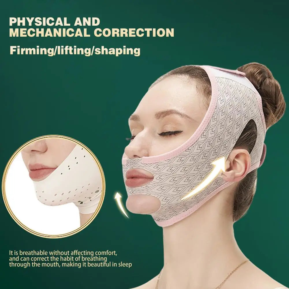EMS Facial Lifting Double Chin V Shape Massager