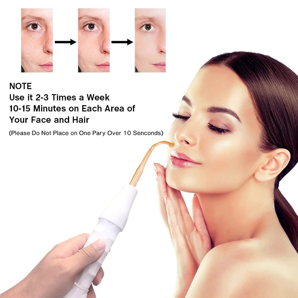 4 In 1 Portable High Frequency Electrotherapy Beauty Wand