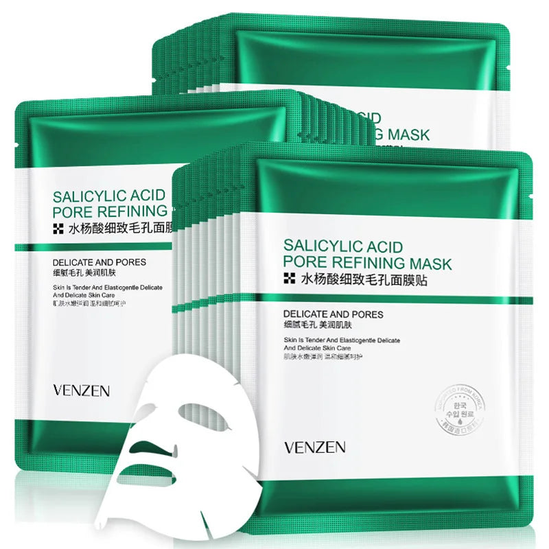 15Pcs Hyaluronic Anti-Aging Fresh Fruit Face Mask