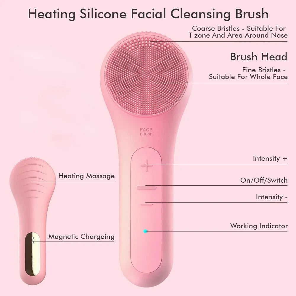 Waterproof Sonic Facial Cleansing Brush