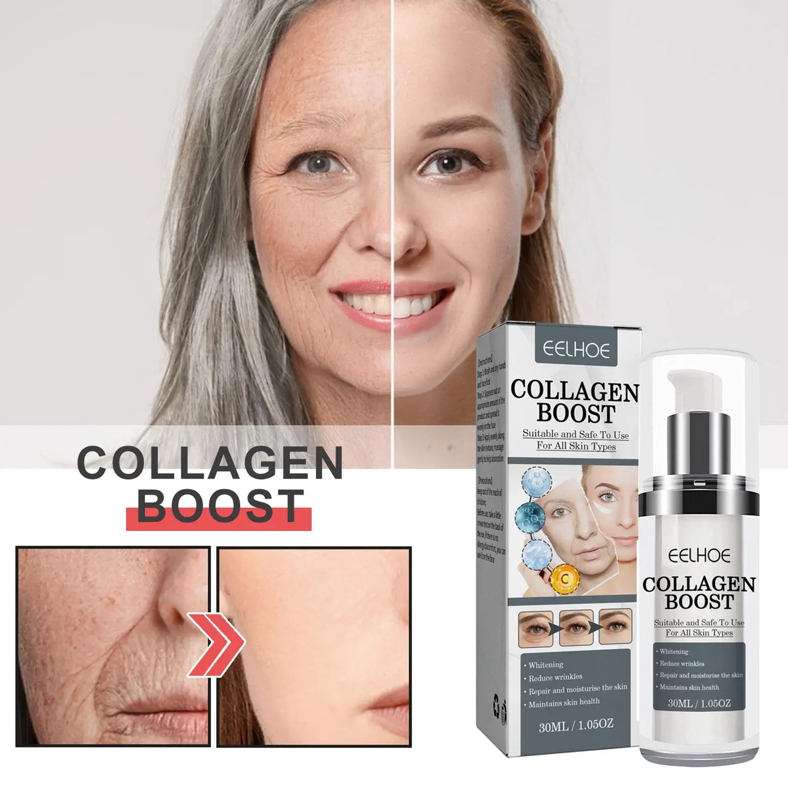 30ml Collagen Boost Anti-Aging Serum
