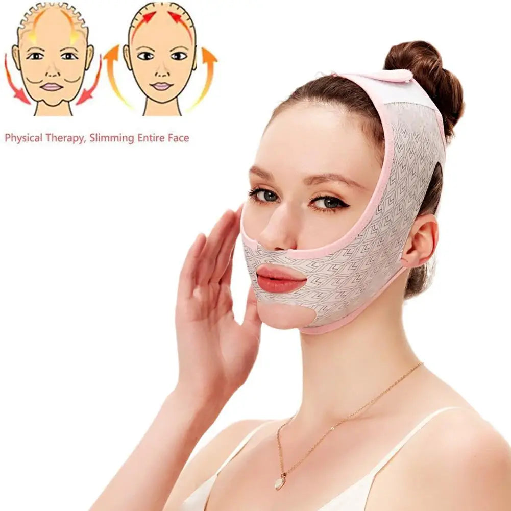 EMS Facial Lifting Double Chin V Shape Massager