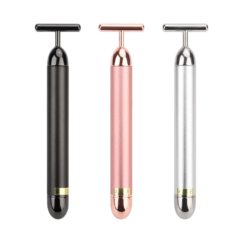 T-Shaped Thin Face Vibrating Facial Massager